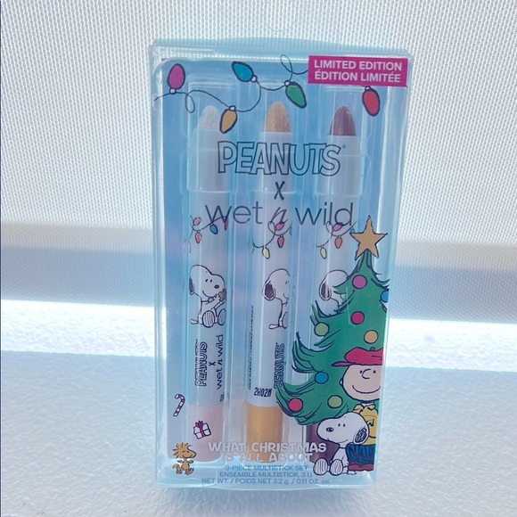 *NEW* Peanuts x Wet n Wild 3 Piece Multi-stick Set - Picture 3 of 6